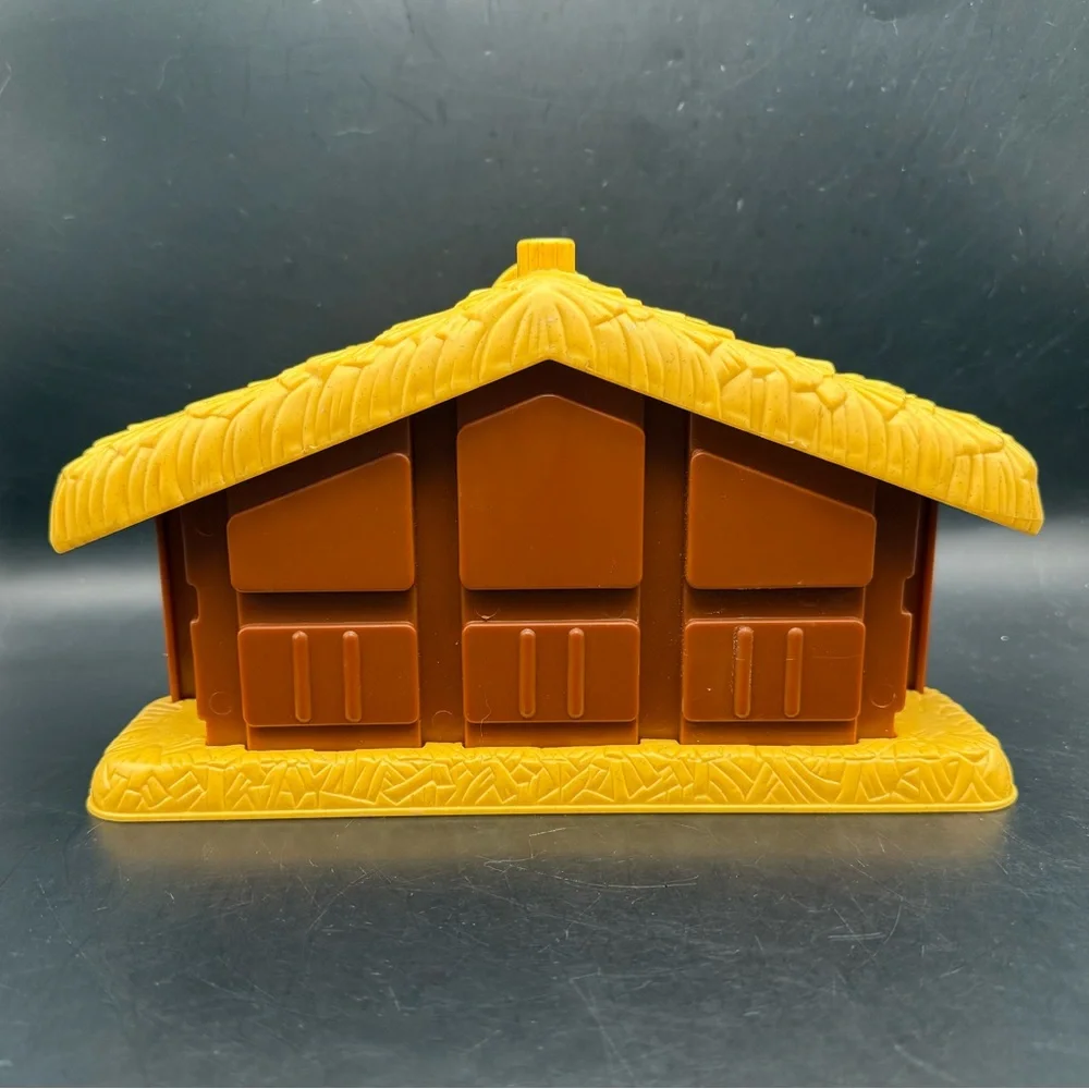 2002 Fisher Price Little People Nativity Stable Replacement Christmas Barn - Picture 5 of 11